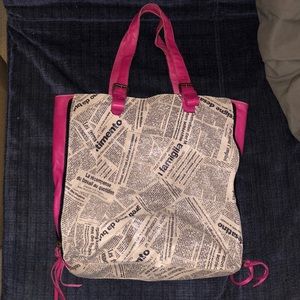 Maurizio Taiuti Newsprint bag